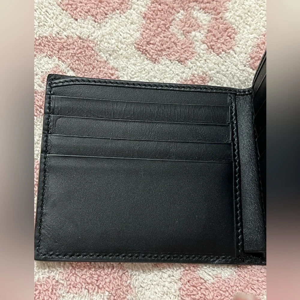 Gucci Black and Beige Men's Wallet - Picture 10 of 15
